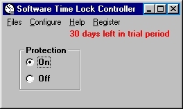 Software Time Lock Screenshot